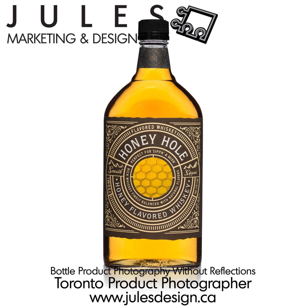 Toronto Bottle Photography without reflections or glare spots 
