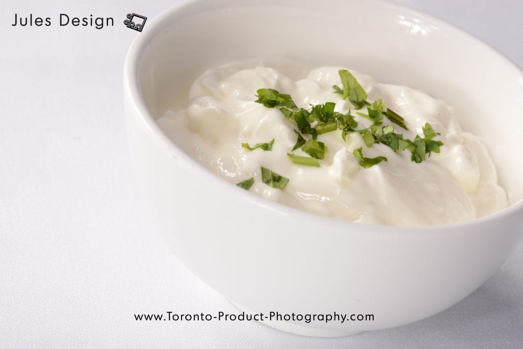 Food Photography White on White
