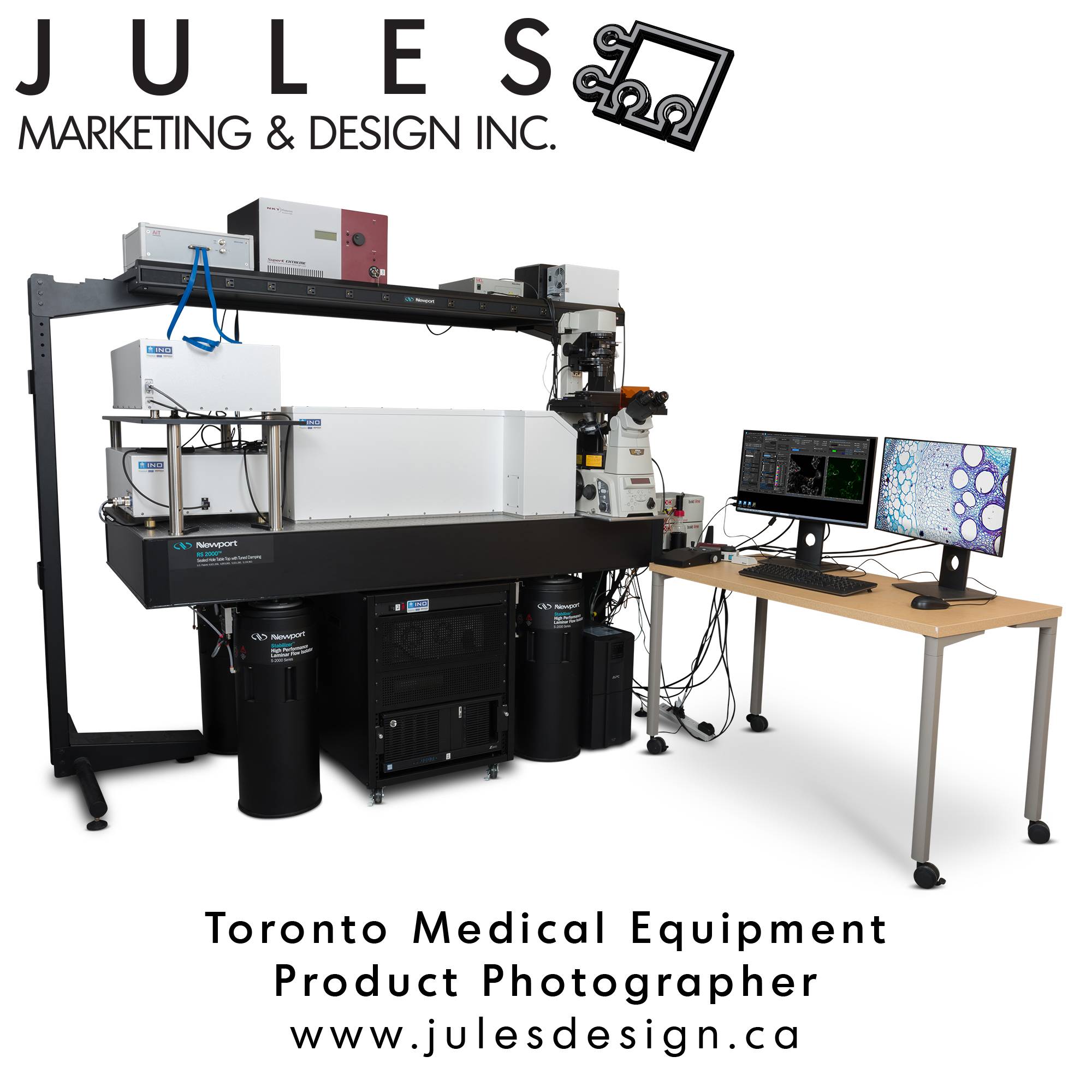 Toronto medical equipment product photography for hospitals and labs
