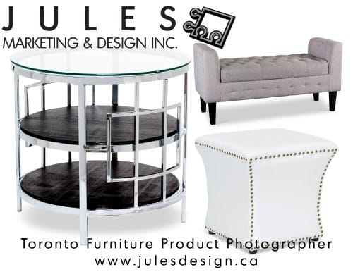In-studio Catalog Furniture Photography Toronto Markham Brampton Mississauga Studio