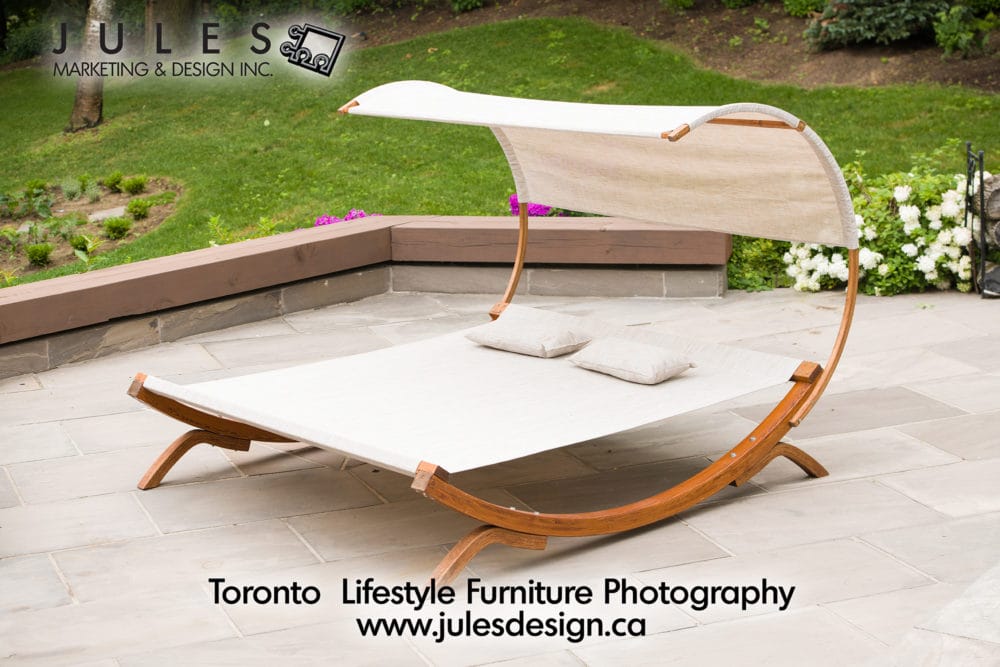 Toronto Outdoor Lifestyle Furniture Photographer