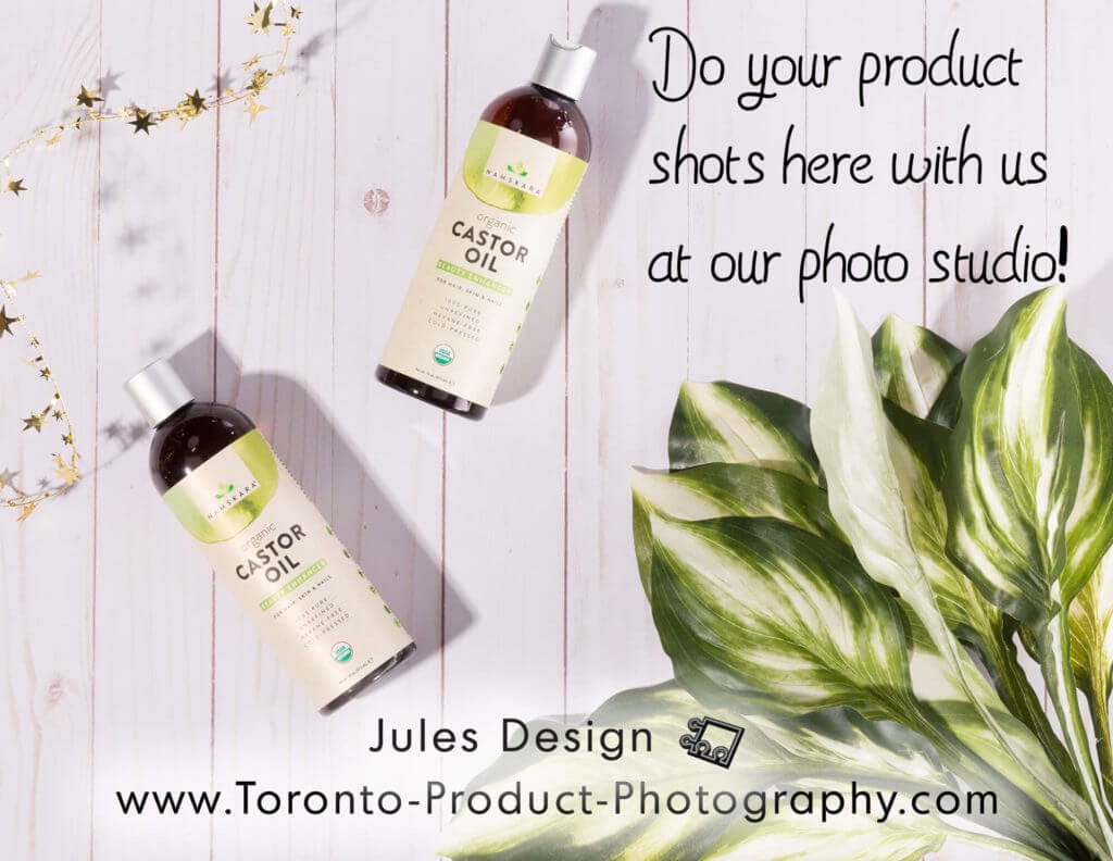 Cosmetic Photography Studio Toronto Using Props