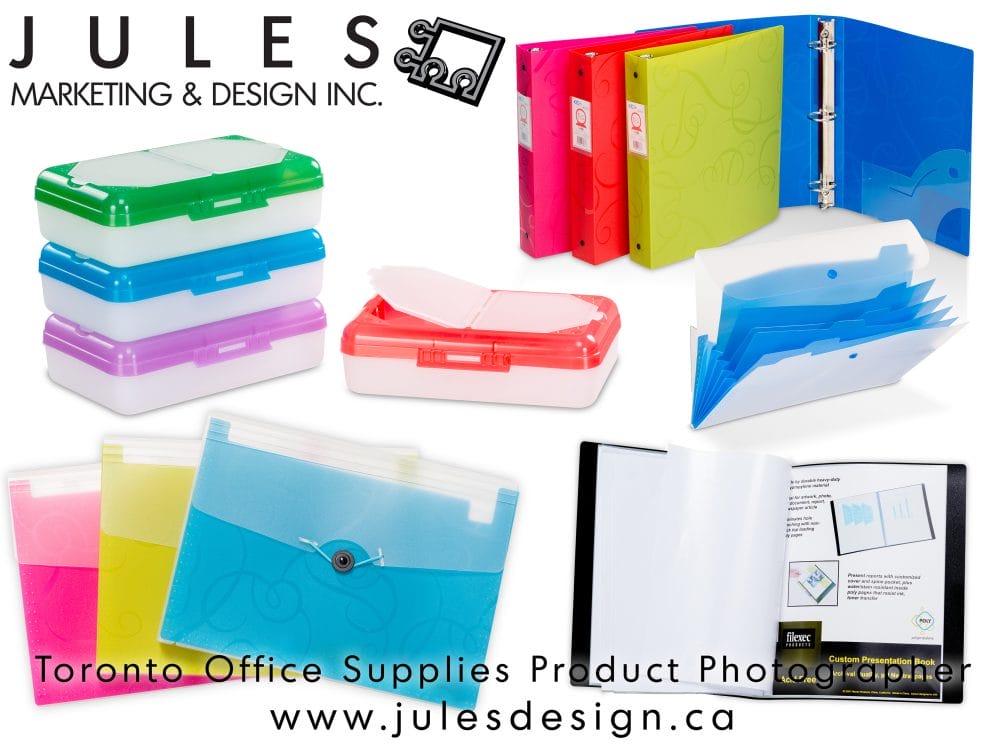 Toronto Office Supplies Product Photographer for e-commerce and Print