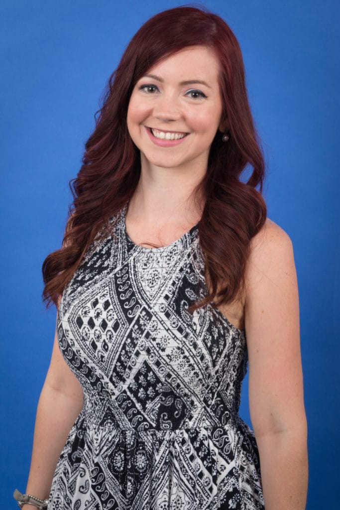 Mississauga Markham Toronto Branded Headshots Portrait Photography on Blue