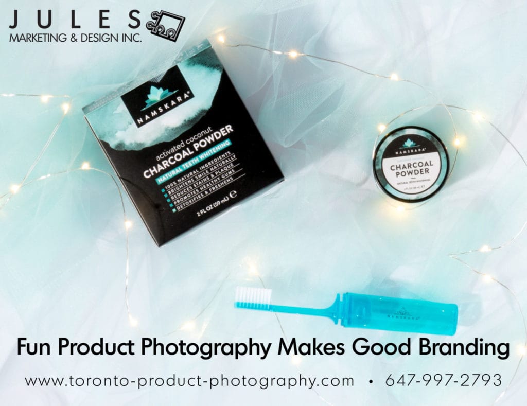 Cosmetic Photography Studio Mississauga Using Props