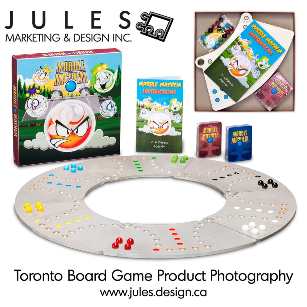 board game product photography studio for Amazon & eCommerce in Toronto Canada