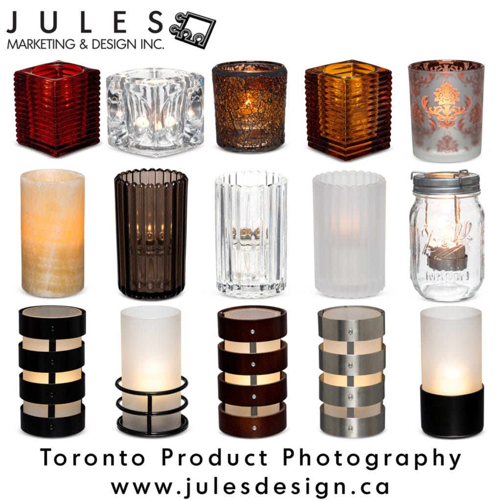 Markham Mississauga Toronto Glass Candle Commercial Photography Studio 