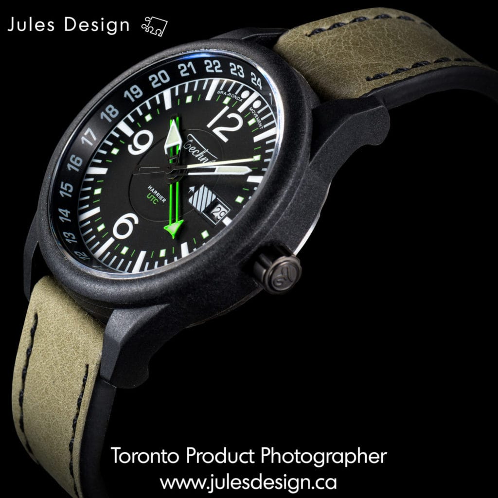Toronto Watch Photography on Black