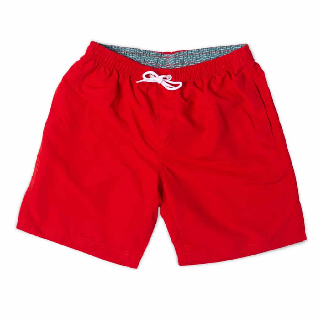 Red Toronto Bathing Suit Flatlay Fashion Photography Front