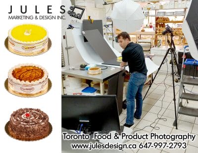 On-location Toronto GTA Professional food photographers 