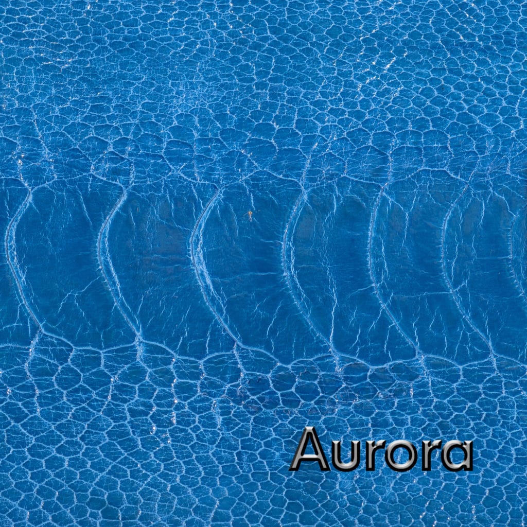 Aurora Leather Swatch Product Photography