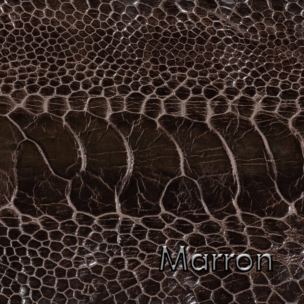 Marron Leather Swatch Product Photography