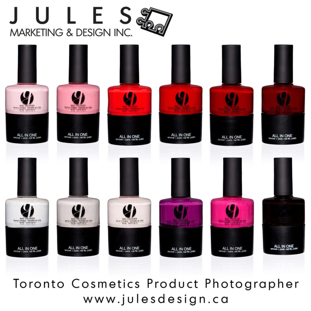 Toronto Cosmetics Product Photographer- Nail Polish 