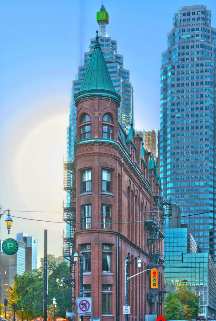 The Gooderham Building Architectural Photo Toronto HDR by Jules Design