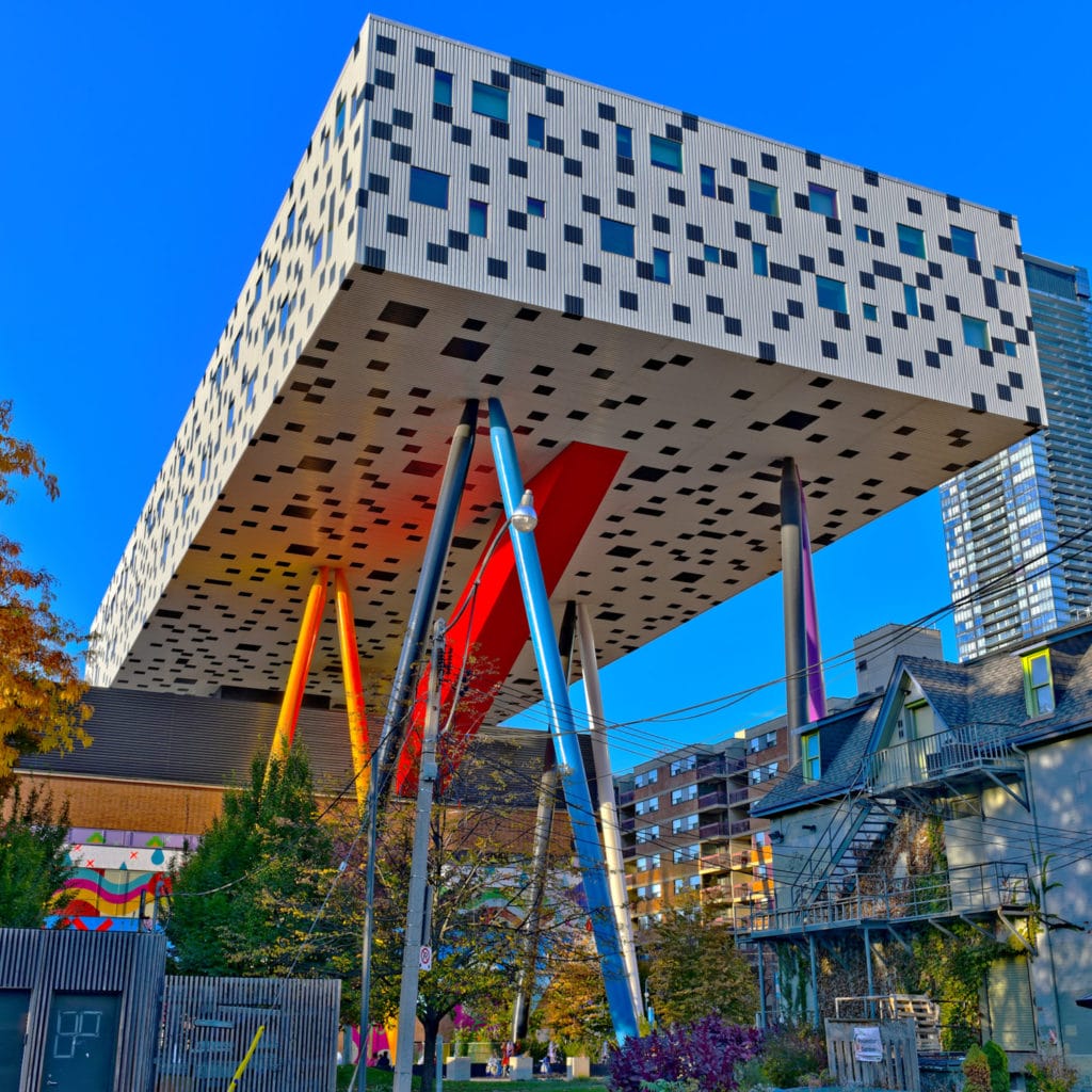 OCAD Building Toronto Art Architectural Photo HDR