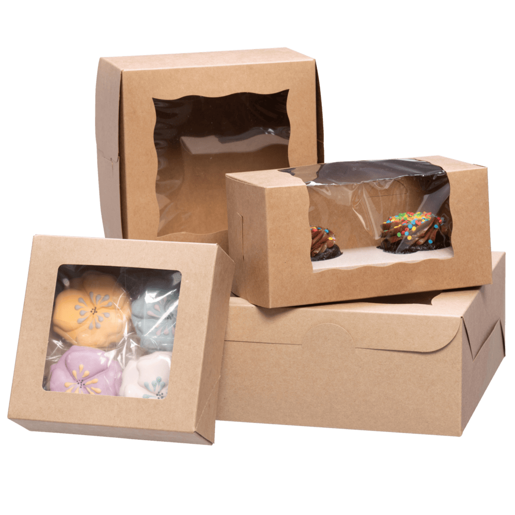 Bakery Boxes in Staged Product Photo