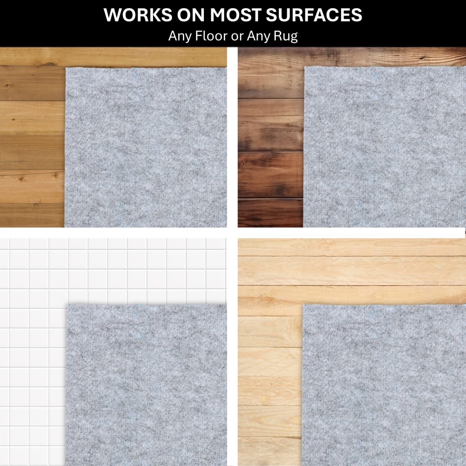 Infographics designed for Amazon for flooring products