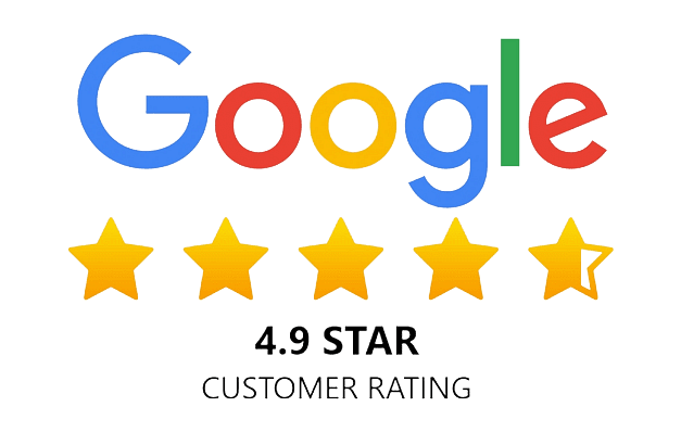 4.9 Google Stars