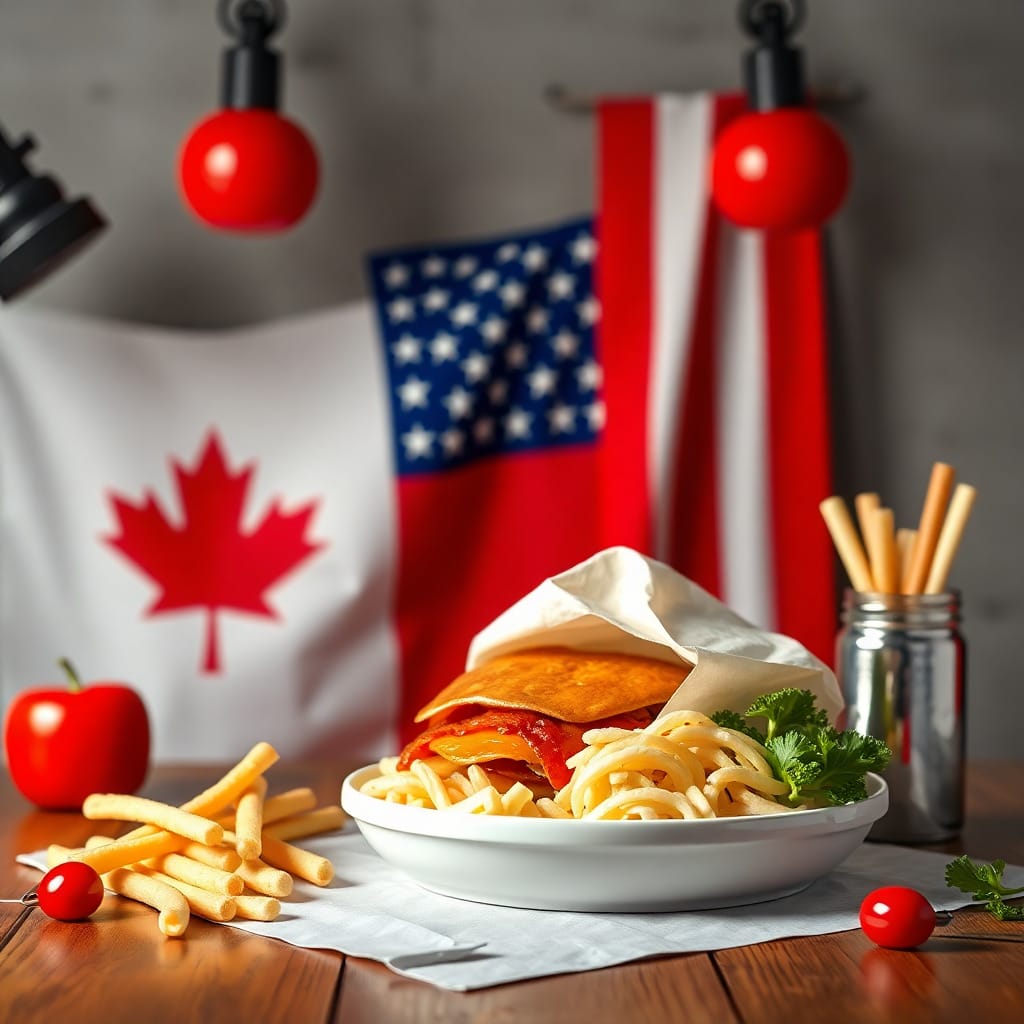 The Impact of Tariffs on Food Photography: Canada vs. USA