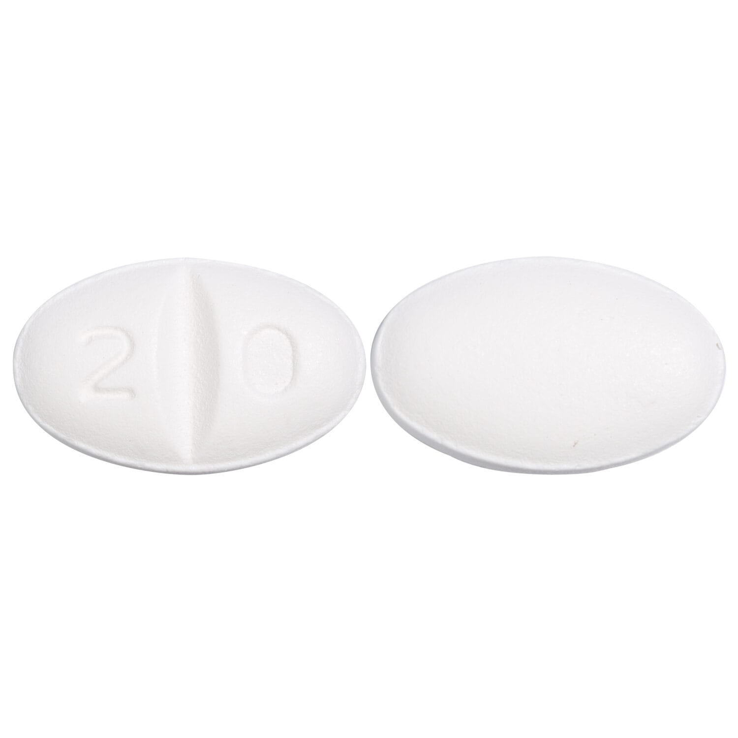 Close-up of two white oval pharmaceutical tablets side by side on white background – Toronto pharmaceutical product photography for medical packaging and marketingClose-up of two white oval pharmaceutical tablets side by side on white background – Toronto pharmaceutical product photography for medical packaging and marketing